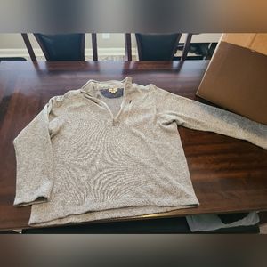 Woolrich Mens Long Sleeve Fleece 1/4 Zip